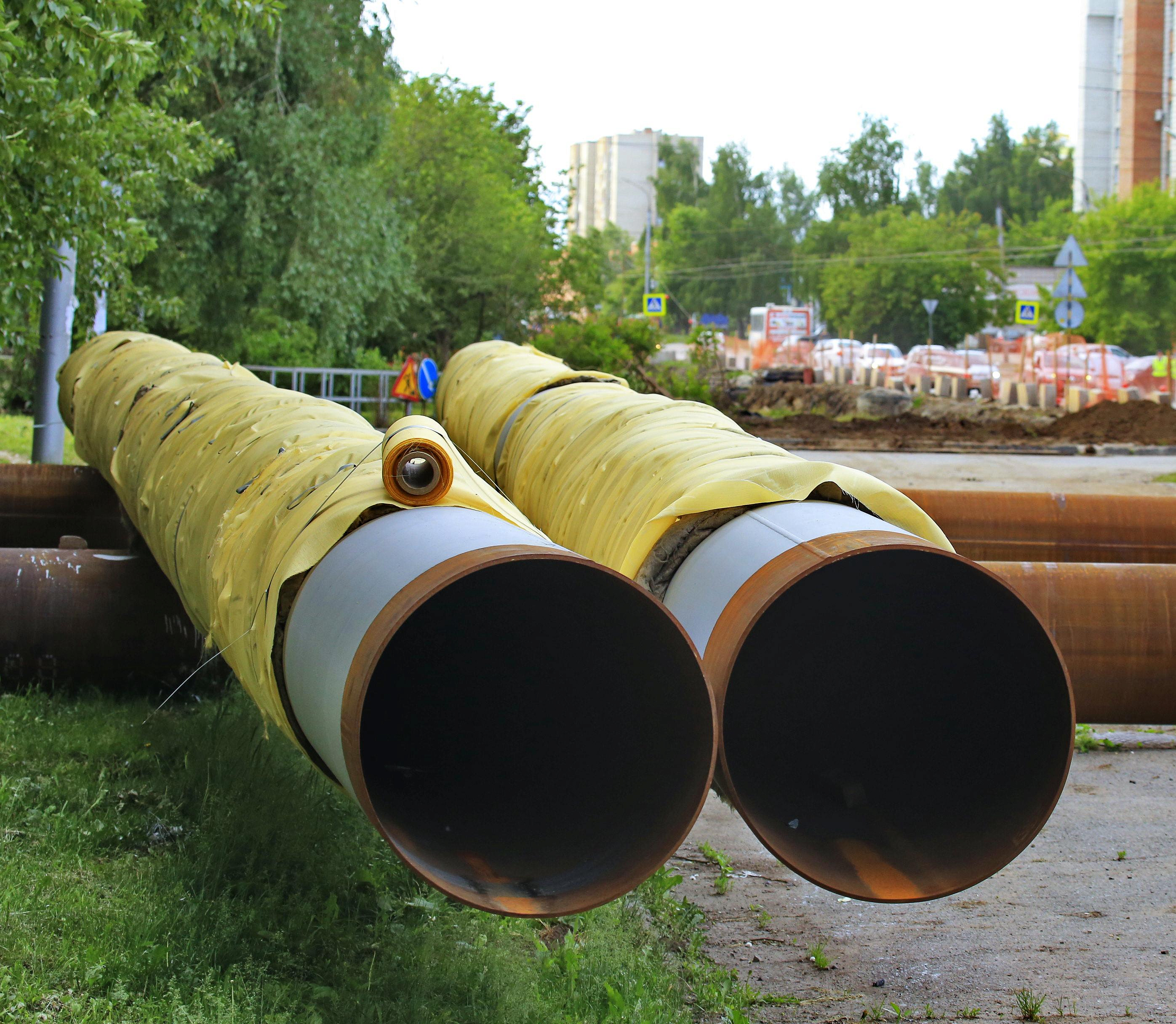 СГК закупила первые 250 тонн труб для ремонта теплосетей в Новосибирске